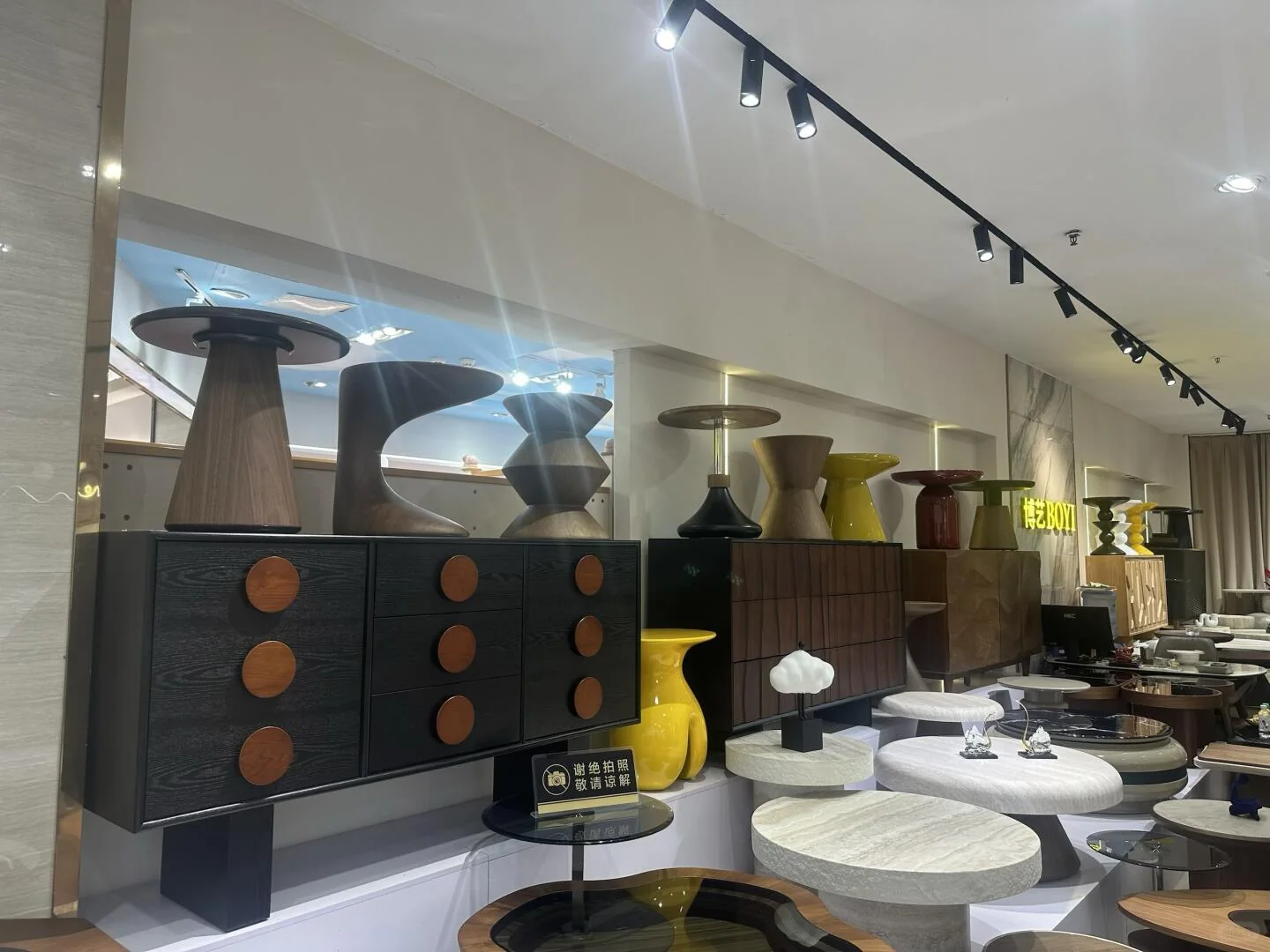 Furniture and side-table display inside Sunlink Furniture City South Section
