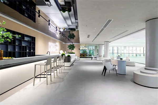 New Runchen Global Marketing Center & XRC International Pavilion — interior view 4