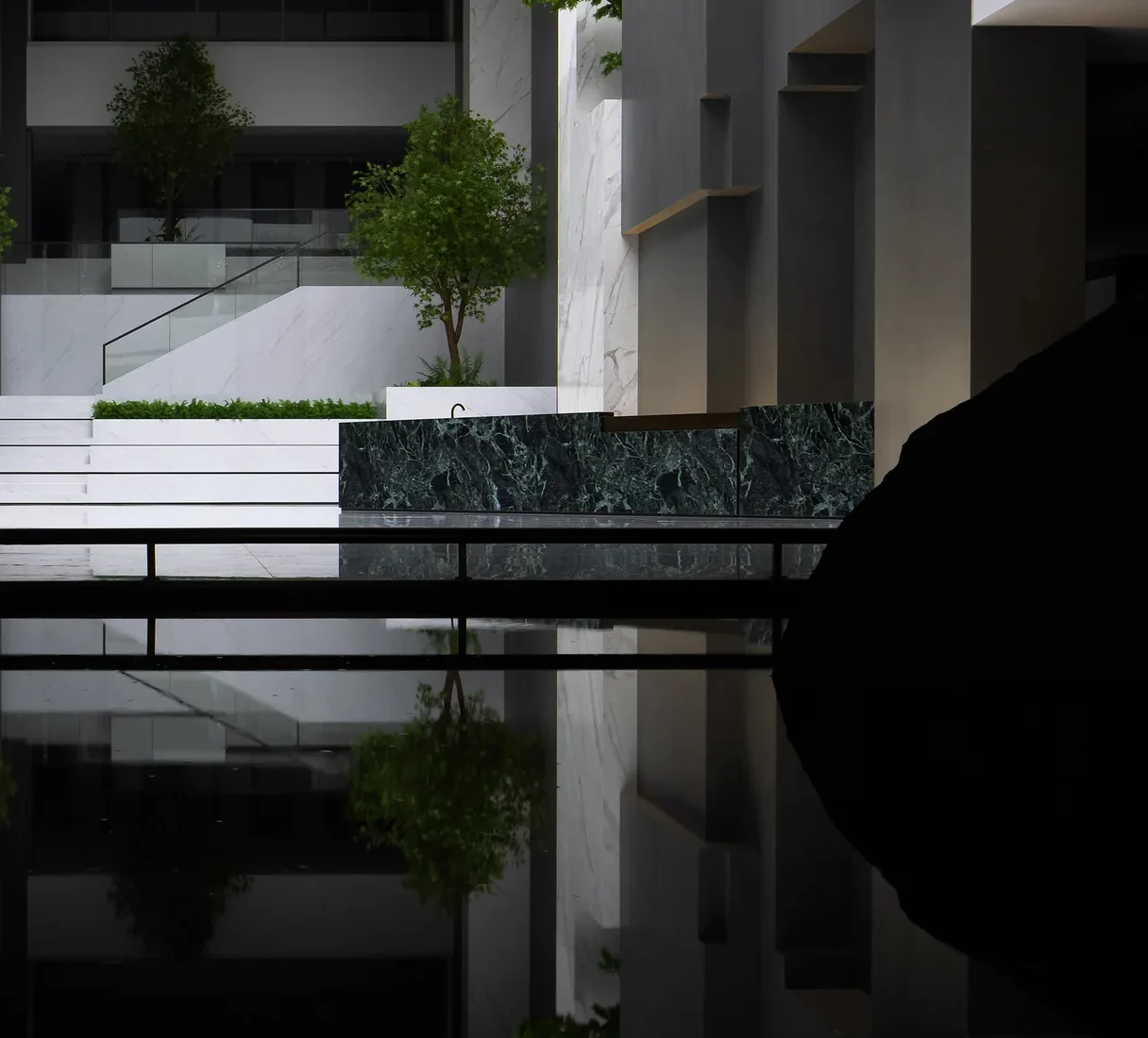 OUMEI Quarry Atrium Headquarters — interior view 4