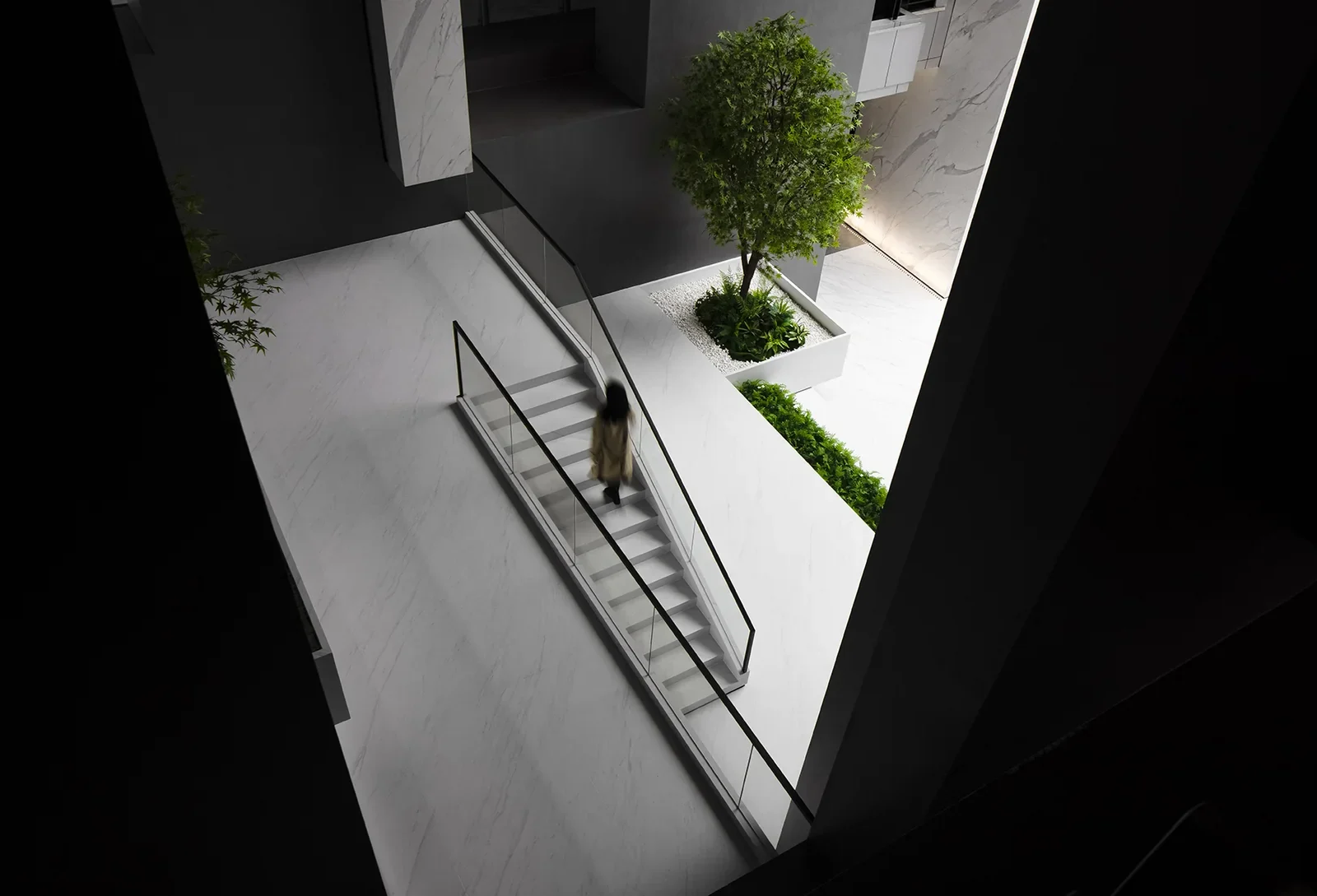 OUMEI Quarry Atrium Headquarters — interior view 13