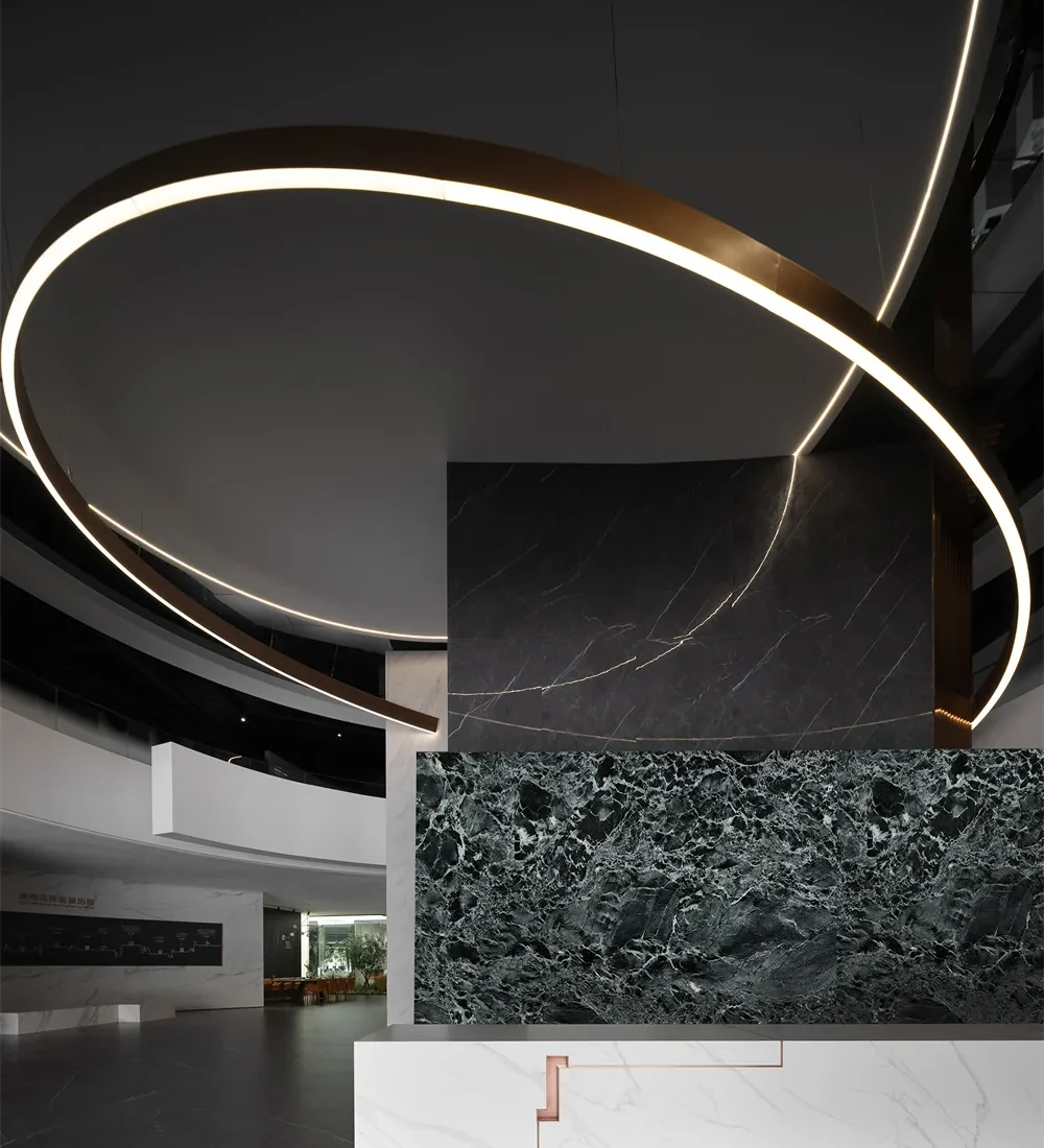 OSSO Sintered Stone Headquarters Gallery — showroom overview