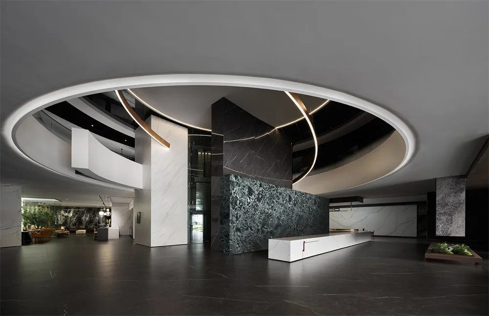 OSSO Sintered Stone Headquarters Gallery — interior view 6