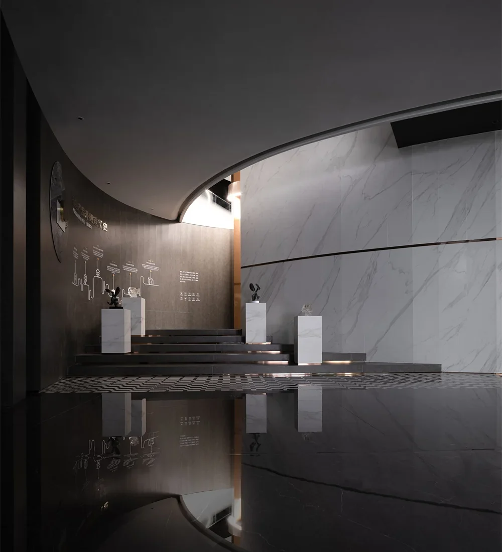 OSSO Sintered Stone Headquarters Gallery — interior view 11