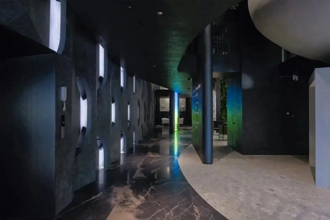 ULTRA Sintered Stone Headquarters Showroom — interior view 2
