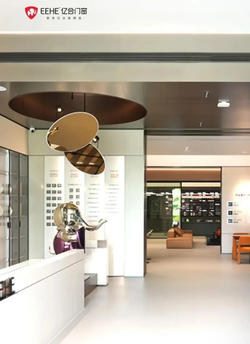 EEHE Full-Solution Windows & Doors Experience Gallery — showroom overview