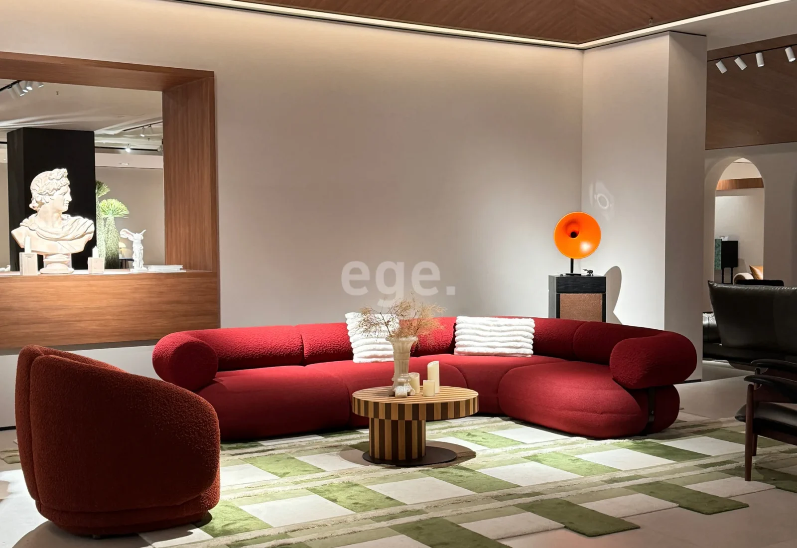 D+ Home Art Industrial Park showroom reference image
