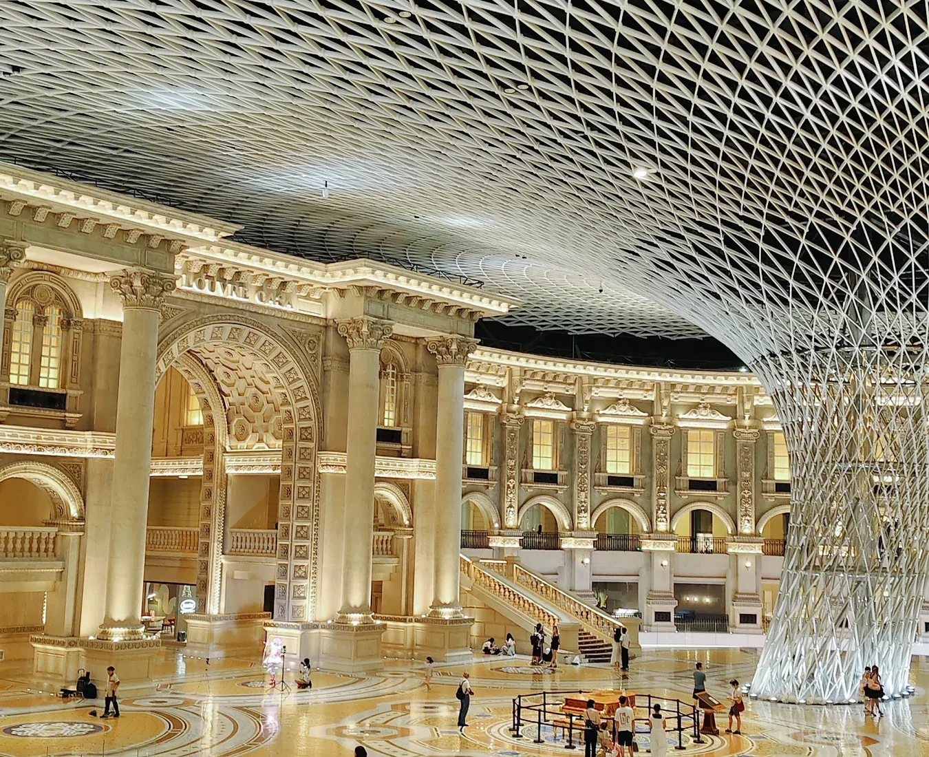 Louvre International Furniture Exhibition Center showroom reference image